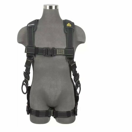 SAFEWAZE Arc Flash Full Body Harness: DE 3D, DE QC Chest/Legs PRO59